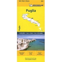 Maps/Local (Michelin) Michelin Map Italy: Puglia 363, (Paperback)