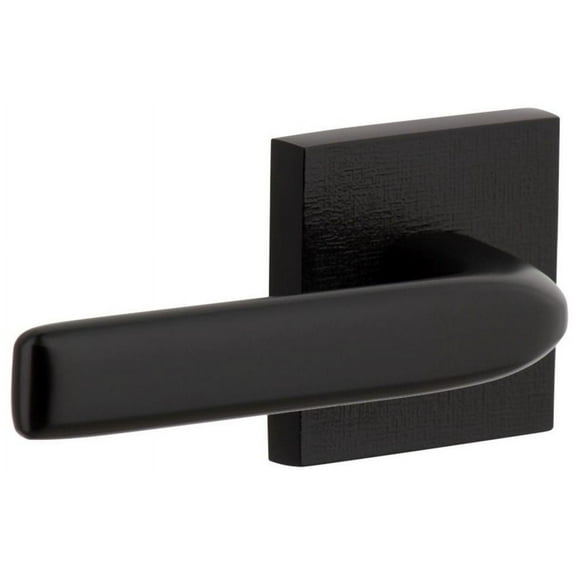 Viaggio Qadmlnbll_Prv_238_Lh Motivo Left Handed Solid Brass Privacy Door Lever Set - Black