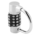 thumbnail image 3 of 4 Dial Digit Code Combination Padlock Travel Suitcase Gym Locker Security Password Lock Silver, 3 of 8