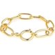 thumbnail image 1 of Pulseras de eslabones dorados para mujeres y niñas de Heilwiy: pulsera de cadena con clip chapada en oro de 14 quilates, regalo, 1 of 2