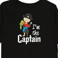 thumbnail image 4 of Inktastic I'm the Captain- Pirate Boy Boys Long Sleeve Toddler T-Shirt, 4 of 5