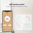 thumbnail image 4 of Mistaha Smart Thermostat with NTC Sensor, WiFi Control, Child Lock, Memory Function, Manual/Auto Mode, Programmable Panel, Temperature Control, Black/White, 3A Water Heating, AC90-240V, ABS Material,, 4 of 6