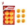 thumbnail image 1 of Regail 6 pcs/Lot ABS Material Training table tennis Three-star Level table tennis Ball Yellow Suction Card, 1 of 5