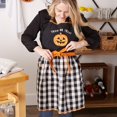 thumbnail image 4 of Delantal DII Estilo Gótico Feliz Halloween Cuadro Vichy, 4 of 7