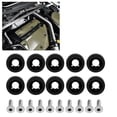 thumbnail image 1 of Car Modification M6 Gasket  License Plate Frame Decoration Screw  Pad, 1 of 8