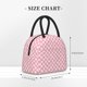 thumbnail image 2 of Disketp Irregular Plaid Bolsa Térmica para Almuerzo, Lonchera con Abertura Amplia y Gran Capacidad, Organizador Reutilizable para Mujeres, Hombres y Adultos, 2 of 6