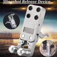 thumbnail image 1 of Stainless Steel Release Device Polishing Diy Catapult Trigger Power Shot Bow, 1 of 1