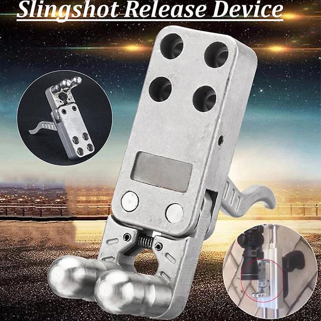 Stainless Steel Release Device Polishing Diy Catapult Trigger Power Shot Bow