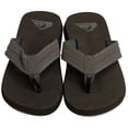 thumbnail image 3 of Quiksilver Mens Monkey Wrench Signature Thong Flip-Flops, 3 of 4