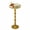 Gold, variant on Small Round Drink Table,Pedestal Tables,Small Round Side Table for Narrow Spaces,End Table for Living Room, Bedroom, Bathroom,Balcony