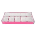 thumbnail image 1 of MAYUJIAA Watch Parts Storage Box 5 Compartments Portable Dustproof Multipurpose Watch Screw Organizer Rose Red SS311-46849, 1 of 13