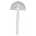 Multifunctional Stainless Steel 180° Protractor Angle Finder with