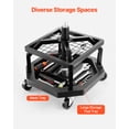 thumbnail image 3 of VEVOR Tabouret d'Atelier Roulant Hauteur Réglable Siège de Garage Charge 300 Lb avec Roulette, 3 of 9