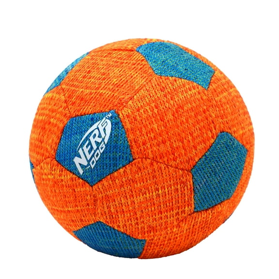 Nerf Dog X-Weave Squeak Soccer Ball for Large Dogs