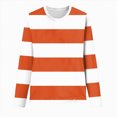 thumbnail image 4 of Godom Long Sleeve Shirts for Women Fall Dressy Casual Blouses Fashion Striped Tunic Tops, 4 of 4