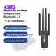 thumbnail image 3 of Tarjeta de Red WiFi de 1300 Mbps, 2,4 G/5 GHz, WiFi6, Bluetooth 5.4, Dongle AX1300 USB de 4 Antenas, Receptor Inalámbrico para PC y Portátil., 3 of 5
