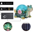 thumbnail image 4 of Wonder Garden Turtle Garden Statue, UV Resistant, 4 of 7