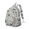 thumbnail image 2 of Husky and Flower Backpack for School,Cute School Bag,Schoolbag with Adjustable Shoulder Straps & Padded Back,13.4"x11"x4.7", 2 of 6
