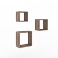 thumbnail image 2 of Juego de Repisas, Nichos, Trio Cuadrados Bertolini  AM 3078 Rustico, 2 of 3