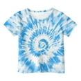 thumbnail image 4 of Byoo Big Girls Tie Dye T Shirt Active Short Sleeve Summer Tshirts Art Daily Comfort Casual Children Tee Tops, 4 of 4