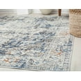 thumbnail image 5 of Rugs America Preston PS20A Blue Sailing Transitional Vintage Gray Area Rug, 2'6" x 8', 5 of 5