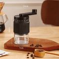 thumbnail image 3 of Coffee Grinder Small Coffee Grinder Hand-Cranked Coffee Machine with 30 Adjustable Settings for Home Travel Camping A, 3 of 6