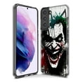 thumbnail image 3 of MUNDAZE Samsung Galaxy S21 Plus Shockproof Clear Hybrid Protective Phone Case Laughing Joker Painting Graffiti Cover, 3 of 5