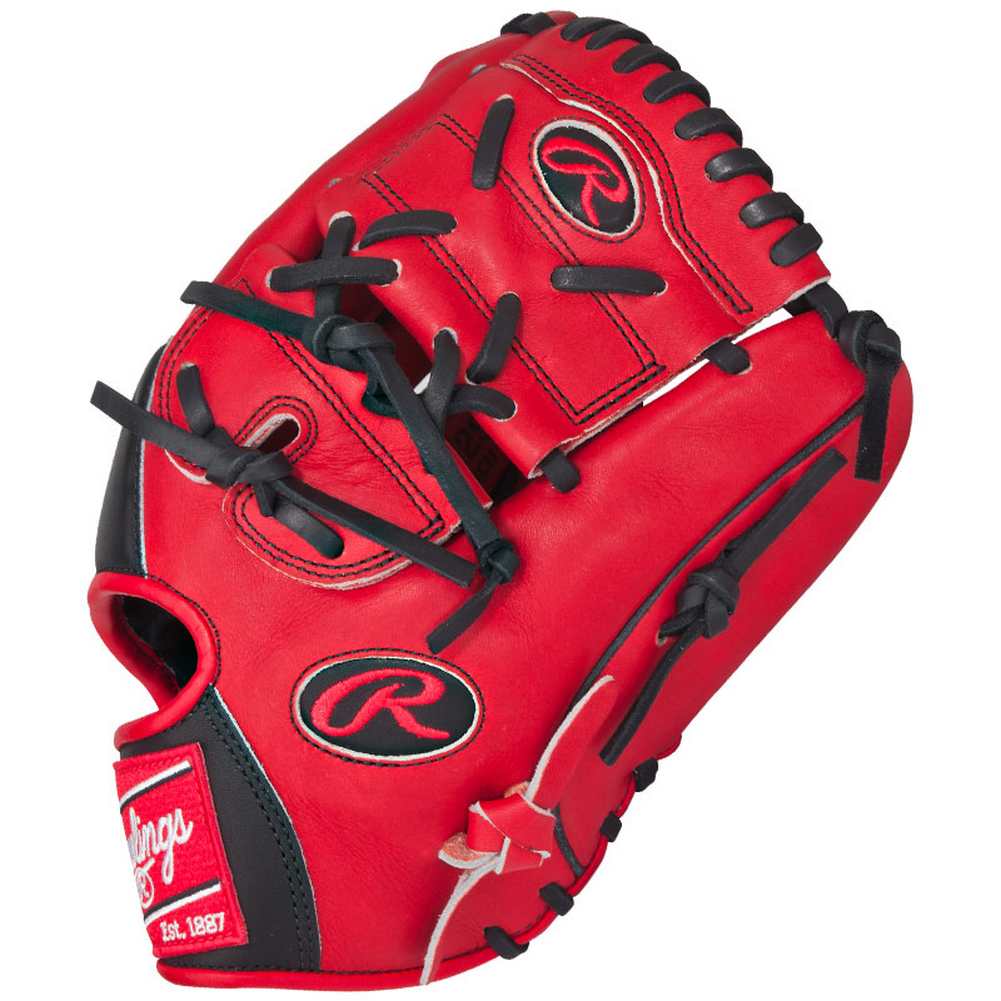 rawlings red baseball glove