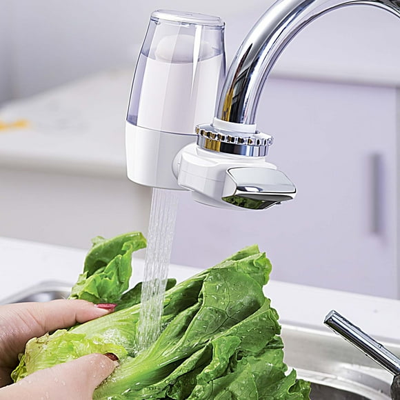 Fiudx Purificador de Agua para Ducha, Elimina El Fluoruro de Cloramina, Beneficia La Salud de La Piel, Presión de Agua Constante, Grifo para Baño y Cocina, Fácil Instalación, Filtro con 6 Meses de Vi