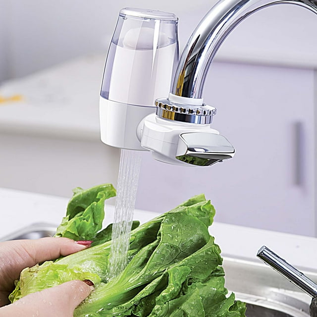 Fiudx Purificador de Agua para Ducha, Elimina El Fluoruro de Cloramina, Beneficia La Salud de La Piel, Presión de Agua Constante, Grifo para Baño y Cocina, Fácil Instalación, Filtro con 6 Meses de Vi