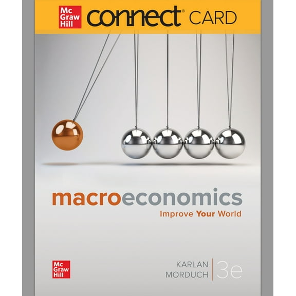 Connect Access Card for Macroeconomics, (Hardcover)