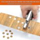 thumbnail image 4 of Hole Punch 5/16 Inch-8mm Single Hole Hole Punch, Heavy Duty Hole Punch Single, Portable Handheld Lo, 4 of 5