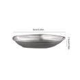 thumbnail image 3 of Chendee Stainless Steel Coffee Weighing Plate, Sauce Dish Plate, Storage Tray,C, 3 of 9