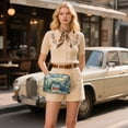 thumbnail image 6 of FORMRS Women Crossbody Purse with Chain Strap Vegan Leather Shoulder Handbag, Sunshine Goldfish, 6 of 7
