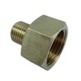 thumbnail image 1 of Sturdy Copper LPG Adapter 3/8Inch Female to 1/4Inch Male Left Thread Gas Line Fitting Accessory for Stove Cooker, 1 of 5