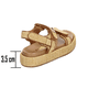 thumbnail image 3 of Sandalias Berlin Beige para Mujer [BLI191] beige 25, 3 of 10