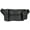 Black, variant on Genuine Leather Crossbody Waist Bag/Fanny Pack/ Multiple Pockets Waist Pack with Adjustable Belt and Phone Holder