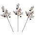 thumbnail image 3 of Vickerman Glitter Pine Cone Artificial Spray Christmas-Decor, 36", Yellow, 3 Piece, 3 of 12