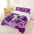 thumbnail image 2 of Erosebridal Traditional Japanese Girl Full Size Comforter Sets,Kawaii Japanese Animation Bedding Sets For Men Women, Reversible 3 Pieces, 2 of 7