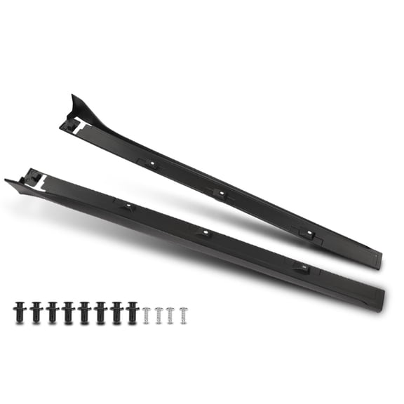 Side Skirt Extension Fit for 2016-2021 Honda Civic LX EX SI 4DR Sedan Type-R Style