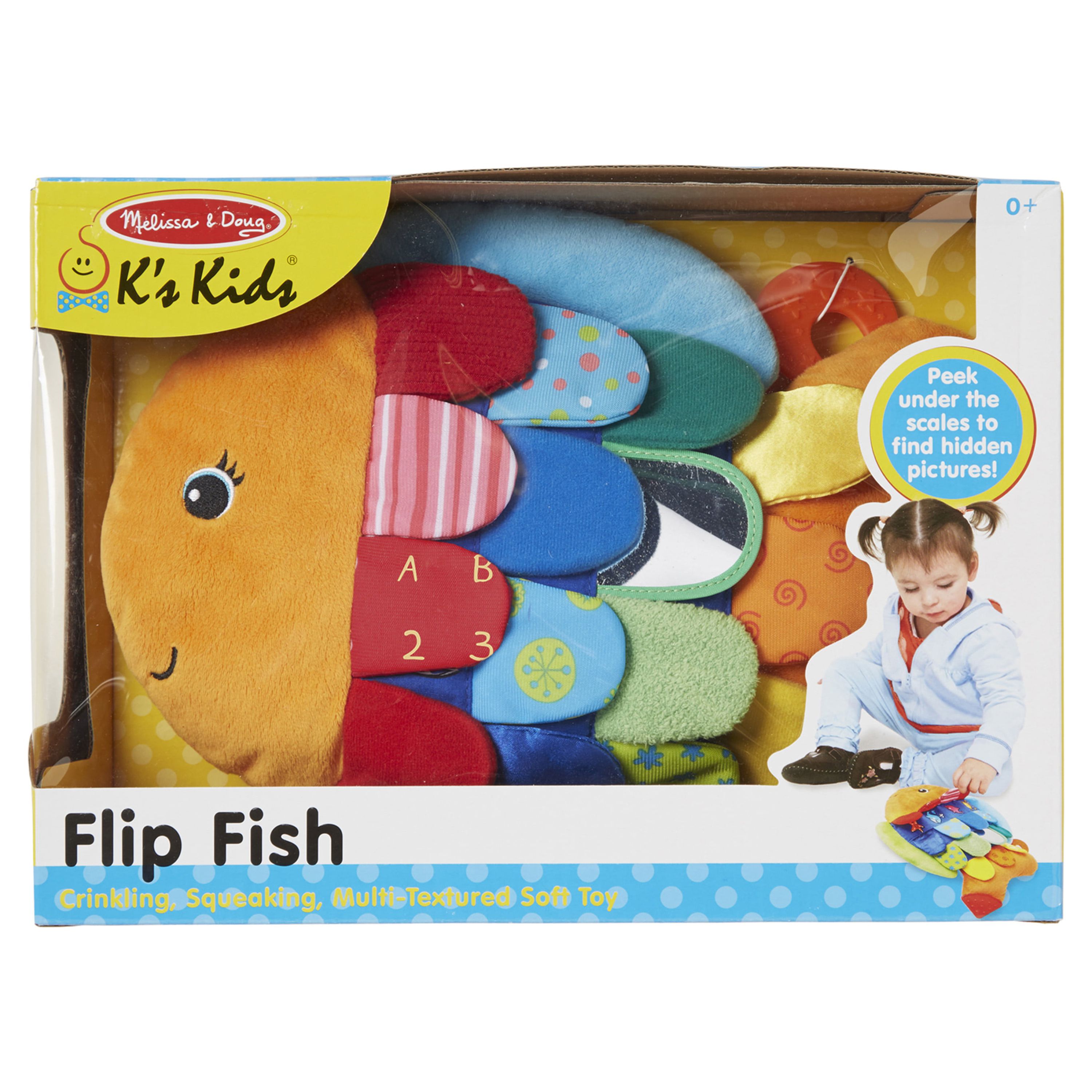 Melissa & Doug Flip Fish Soft Baby Toy photo 3
