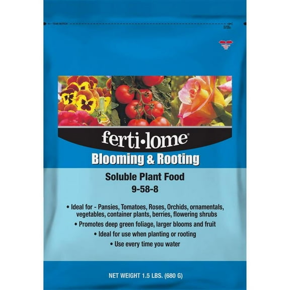 Ferti-lome Blooming & Rooting Granules Plant Food 1.5 lb