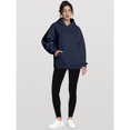 thumbnail image 6 of Women's Oversized Fleece Hoodie Comfy Loose Fit Pullover Sweatshirt Fall Winter Clothes, 6 of 6