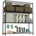 thumbnail image 4 of Storage Shelves Wire Shelving Heavy Duty Metal Storage Shelving Unit Adjustable Garage Shelving Rack Pantry Kitchen, 4 of 6