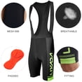 thumbnail image 2 of Men's Short Sleeve Cycling Jersey Padded Bib Short Set Cycling Cloth Set, 2 of 8
