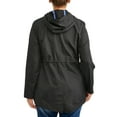 thumbnail image 2 of WEATHER TAMER Women's Plus-Size Hooded Packable Anorak--Zips Up Into A Small Pouch, 2 of 4
