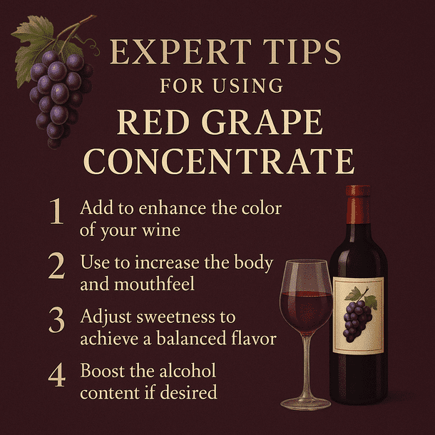 LD Carlson Red Grape Concentrate 1 L