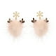 thumbnail image 1 of 1 par preciosos pendientes de Navidad alk aretes de bocina joyería de estilo navideño, 1 of 4