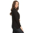thumbnail image 3 of Women's Casual Long Sleeve Solid Open Blazer Jacket, 3 of 4