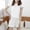 White, variant on YHAJDS Womens 2 Piece Set Summer Lounge Outfits Short Sleeve Solid Ruffle Hem Crewneck Front Shorts